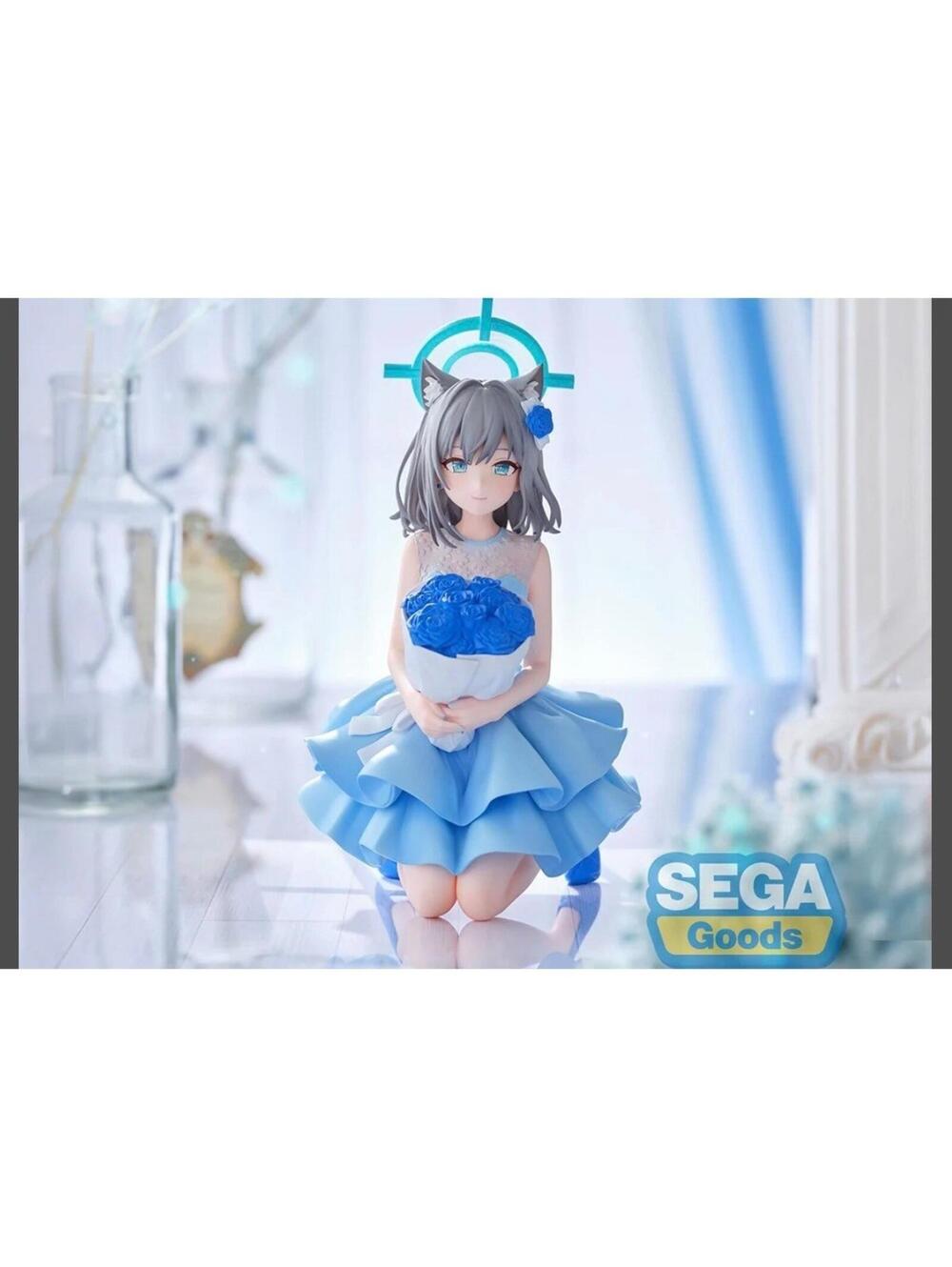 Yumemirize Blue Archive Shiroko Sunaookami Dress Figure Blue New Luminasta Anime